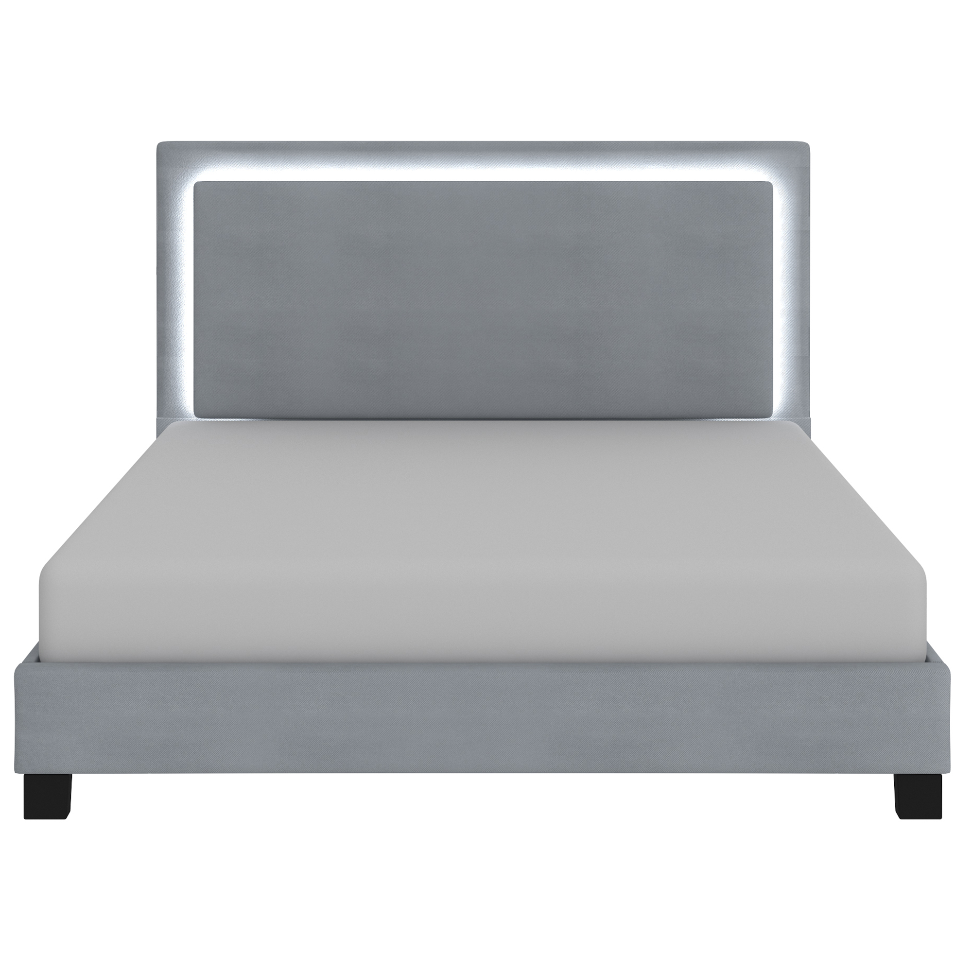 Lumina 78'' Bed Grey