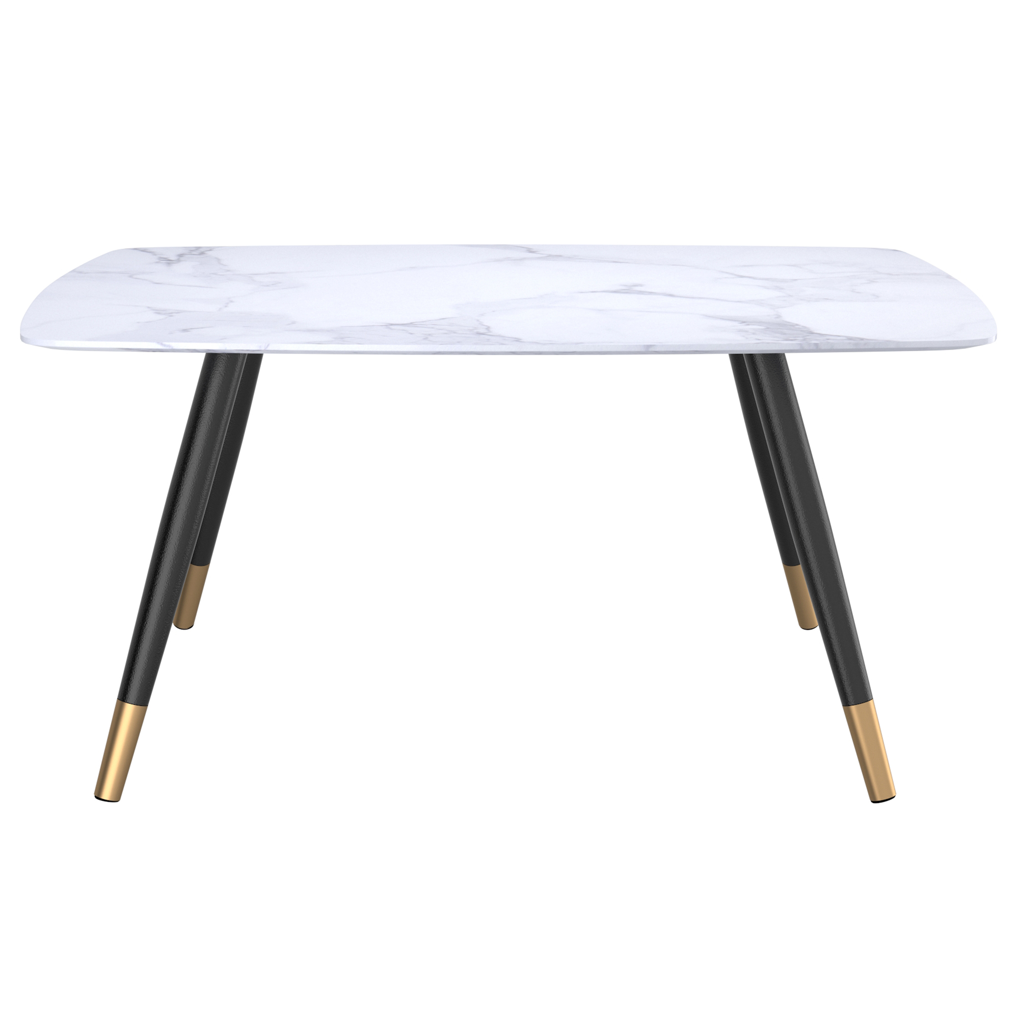 Emery Rect. Dining Table White