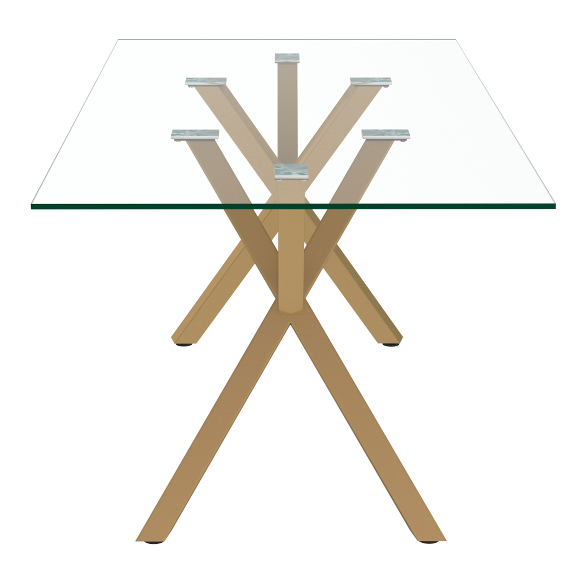 Stark Dining Table Gold