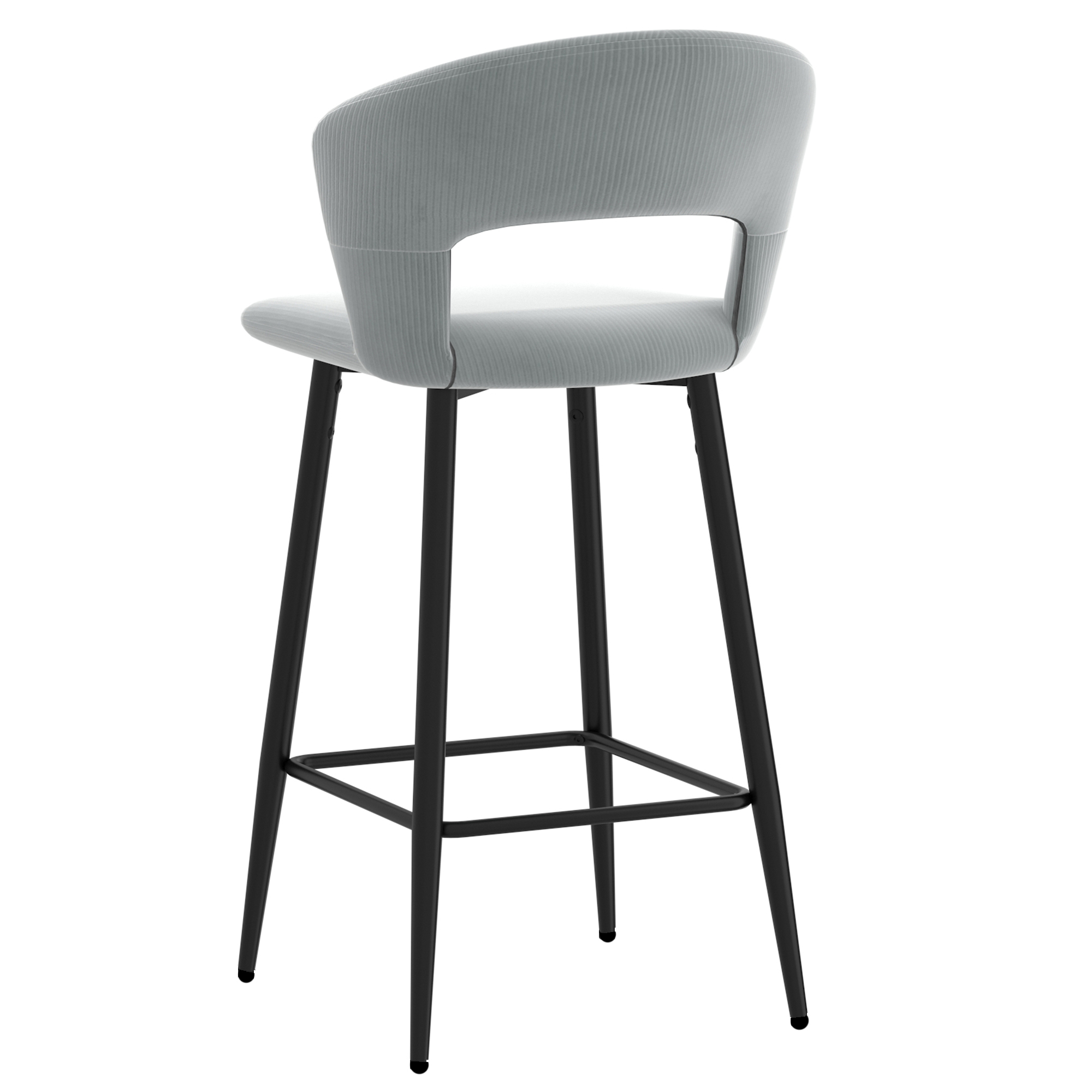 Camille 26'' Counter Stool Light Grey