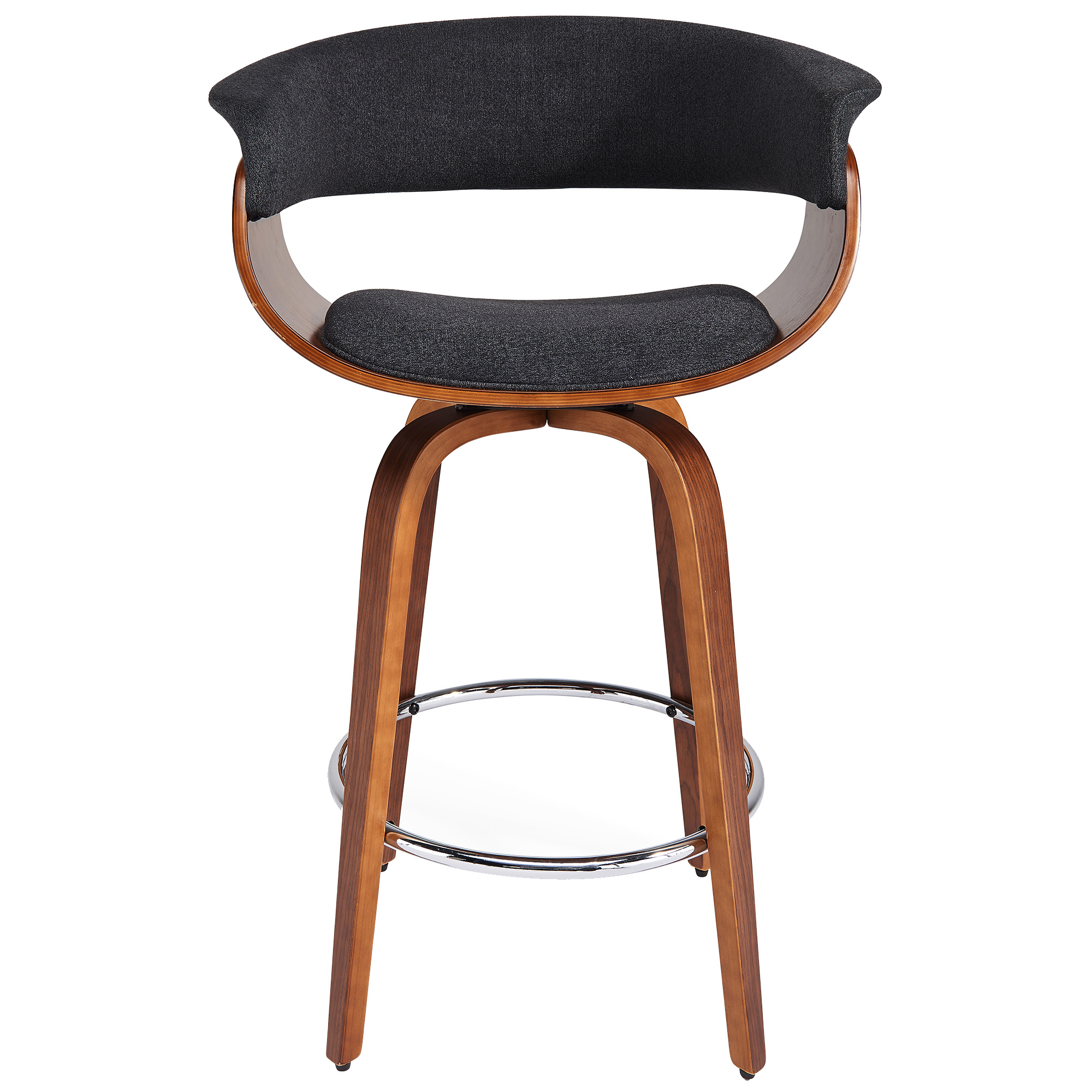Holt 26" Counter Stool Fabric Charcoal